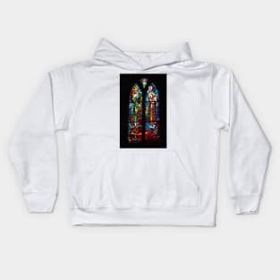 stained glass Kids Hoodie